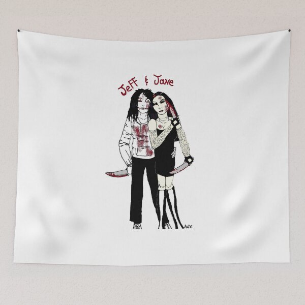 Item preview, Jeff and Jane (Keep Your Enemies Close) designed and sold by Skayda.