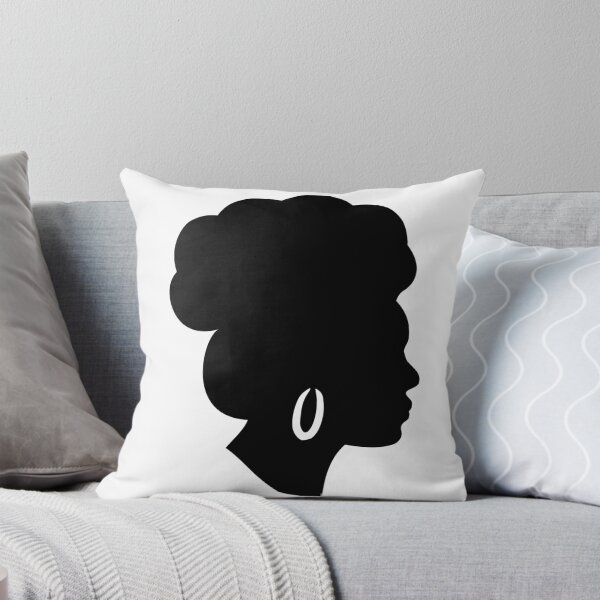 Item preview, afro silhouette designed and sold by Coumoliv.