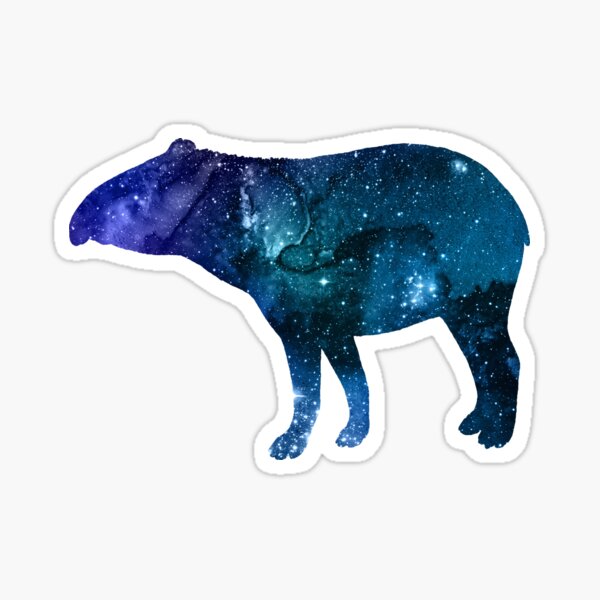 Vista previa del artículo con la obra «Tapir», diseñado y vendido por GwendolynFrost.