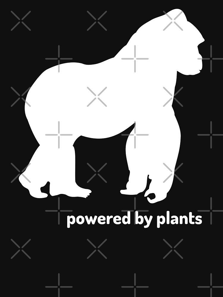 powered by plants gorilla by PlantVictorious