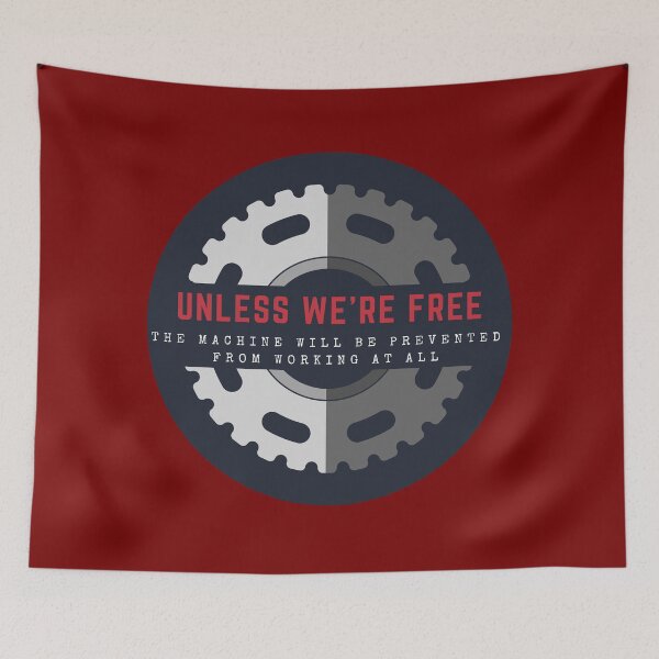 Item preview, Unless We're Free - Mario Savio Odious Machine designed and sold by ibossuet.