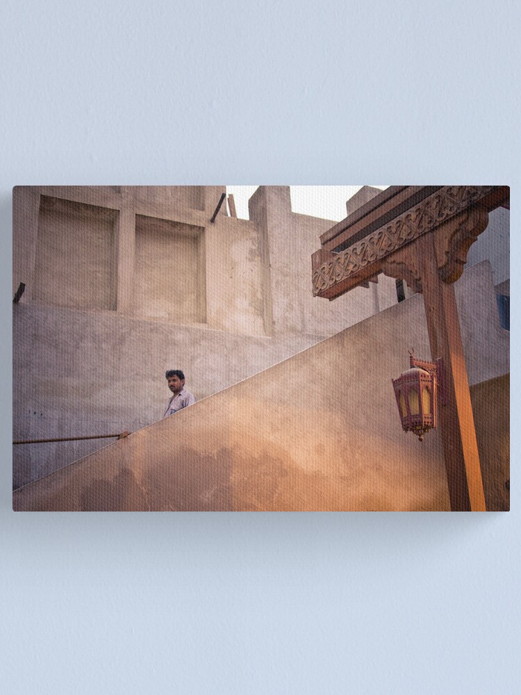 Alternate view of The staircase Canvas Print
