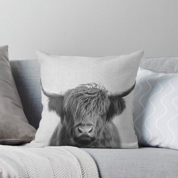 Artikel-Vorschau von Highland Cow - Schwarz & Weiß, designt und verkauft von galdesign.