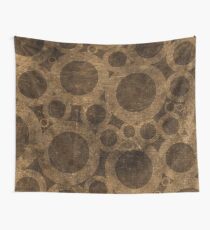 Circles Choco - Solid colors T-Shirts Wall Tapestry