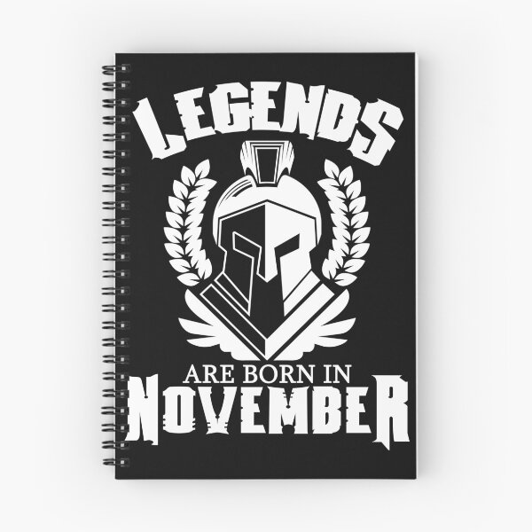 Item preview, Legends are born in November designed and sold by labelschmiede.