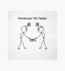 Developer vs Tester 6/9 Scarf