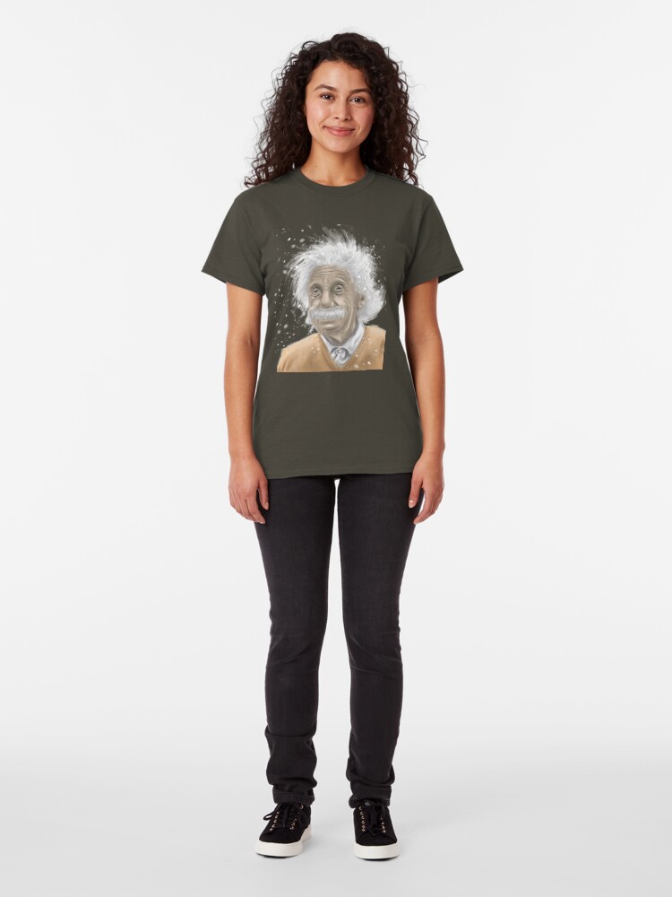 Alternate view of Albert Einstein -mastermind tee Classic T-Shirt