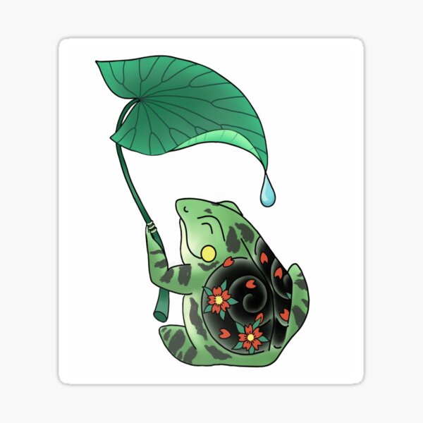 Item preview, Tattoo Frog designed and sold by earthtreading.