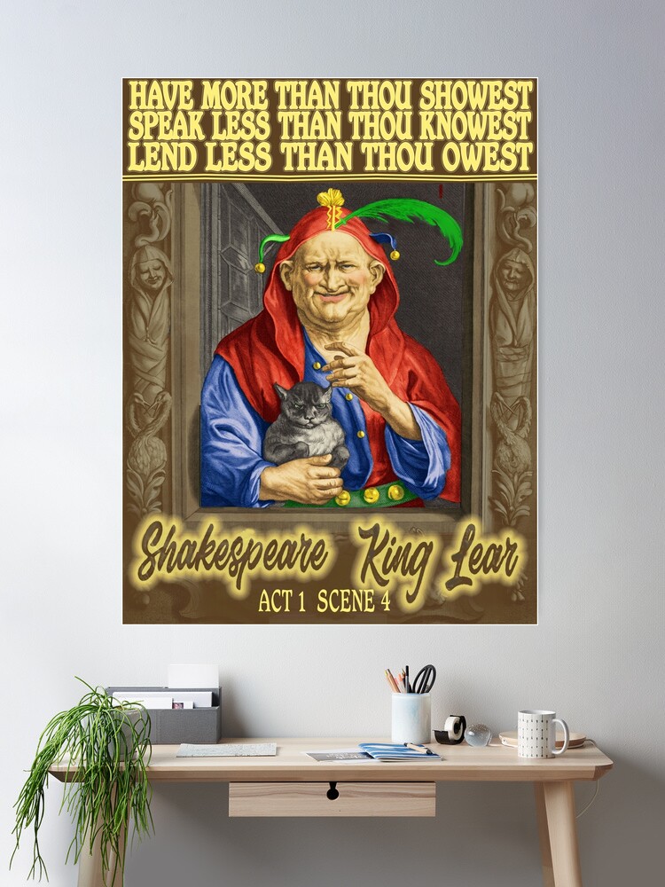 My Kingdom for a Horse from Shakespeare Poster for Sale by bushwombat