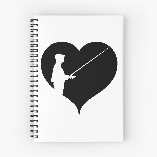 Item preview, Angler fishing fish heart gift designed and sold by RetroFuchs.