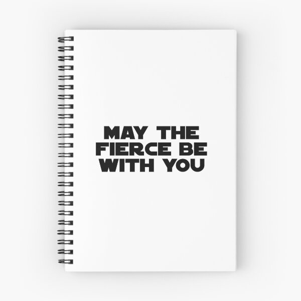 Item preview, May the Fierce be with You (black, bold) designed and sold by AllQueerHere.