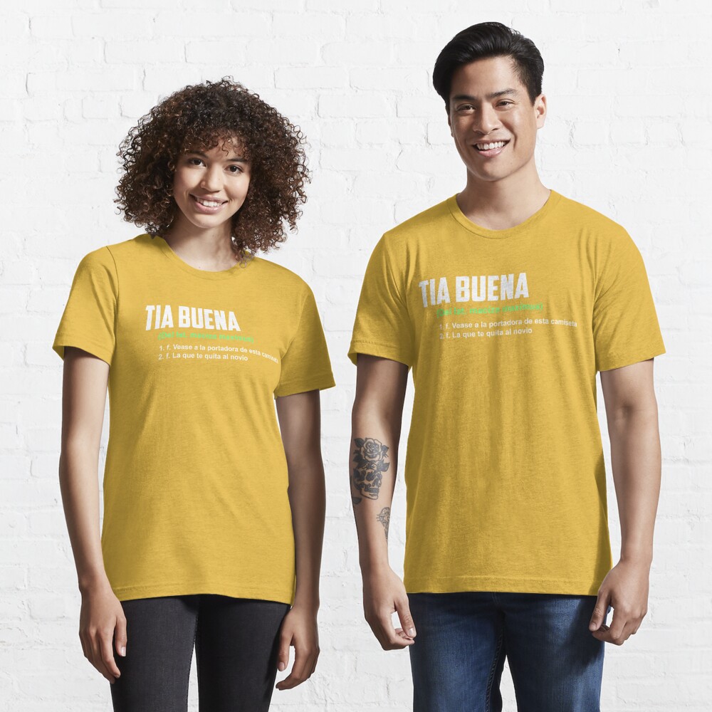 Camiseta esencial con la obra «Tia buena» de AwesomeWearIt | Redbubble