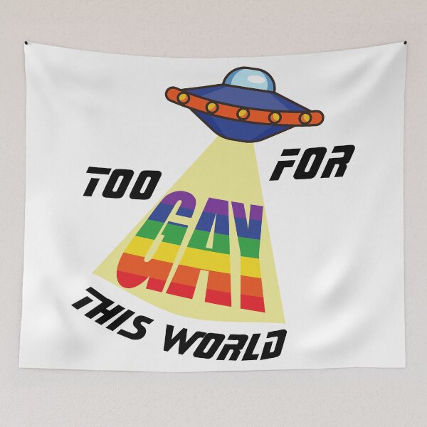 Artikelvorschau, Zu Schwul für diese Welt | LGBT | Pride entworfen und verkauft von Swagninja4.