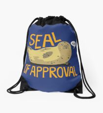 Seal of Approval Drawstring Bag