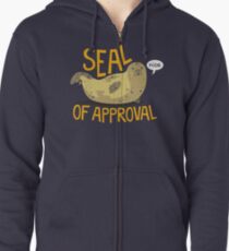 Seal of Approval Zipped Hoodie