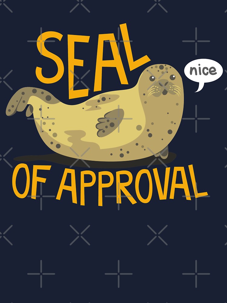 Artwork view, Seal of Approval designed and sold by jaffajam