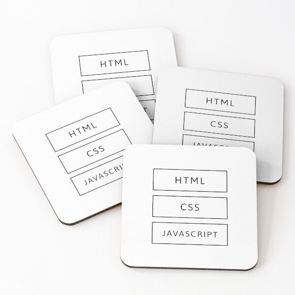 Item preview, HTML, CSS & JavaScript Developer (Inverted) designed and sold by developer-gifts.