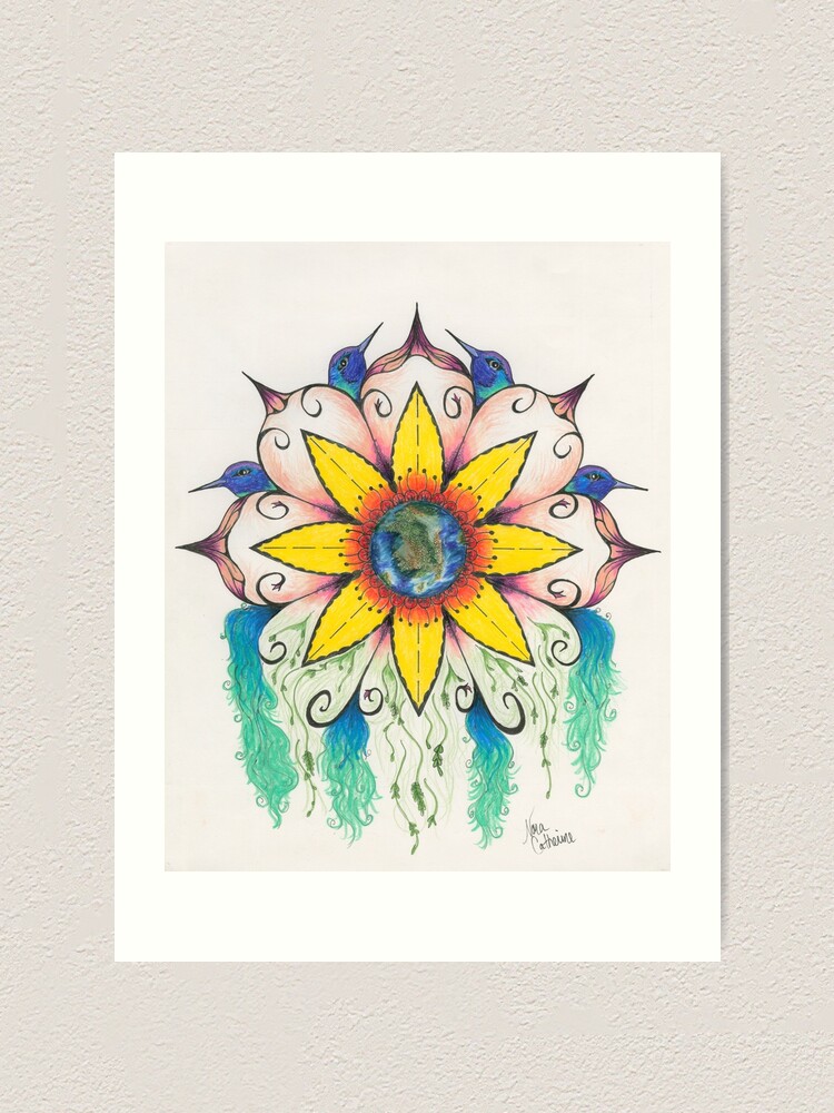 Alternate view of Symphony of Summer Art Print