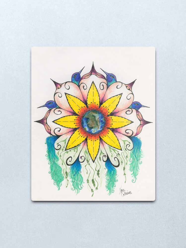 Alternate view of Symphony of Summer Metal Print