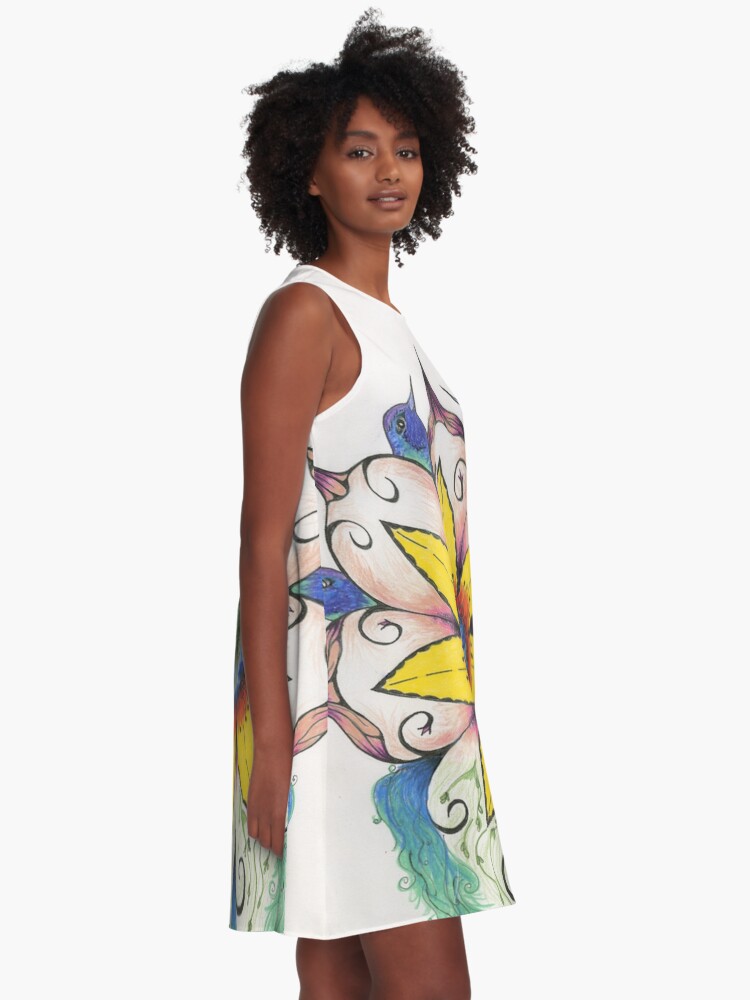 Alternate view of Symphony of Summer A-Line Dress