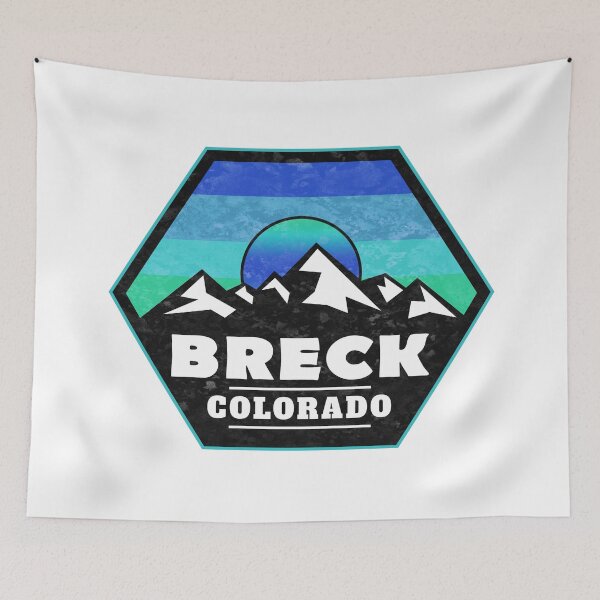 Item preview, Breck Colorado Skiing Mountains Ski Snowboarding Breckenridge designed and sold by DESTINATIONS DECAL.