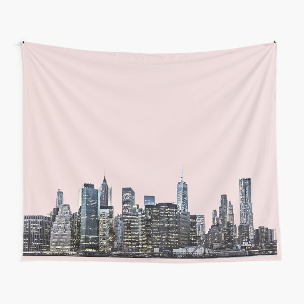 New York City Skyline Tapestry