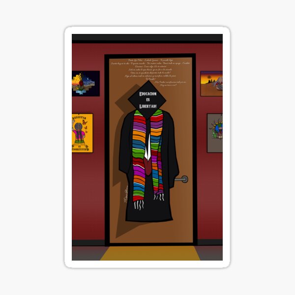 Educacion Es Libertad Sticker