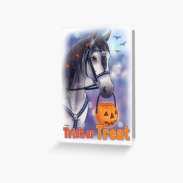 Holly Halloween Greeting Card