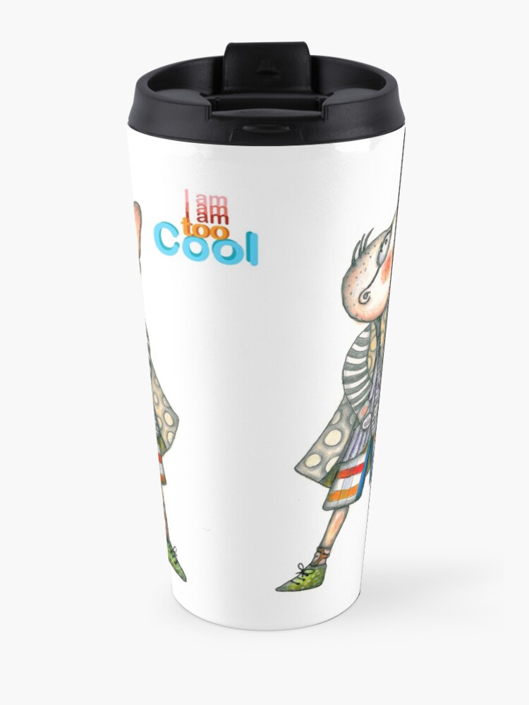 Alternate view of Fashion Digger - I am too Cool Travel Mug
