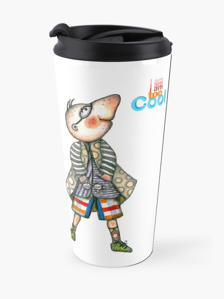 Alternate view of Fashion Digger - I am too Cool Travel Mug