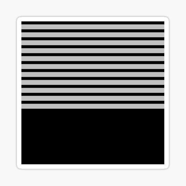 Artikel-Vorschau von Schwarze Streifen auf Silber Grau über Schwarz, designt und verkauft von rewstudio.