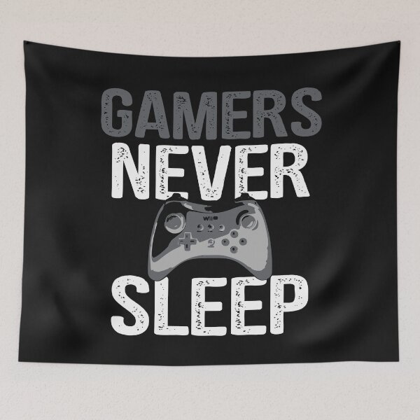 Item preview, Gamers Never Sleep designed and sold by dtino.