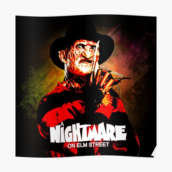 Freddy Krueger Posters | Redbubble