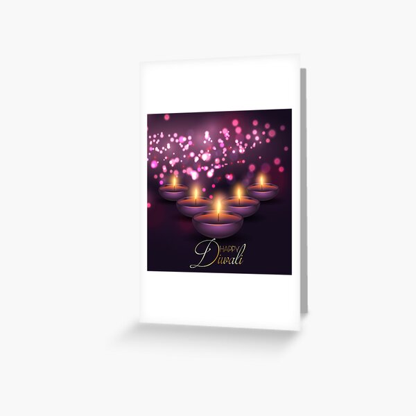 Happy Diwali Greeting Card