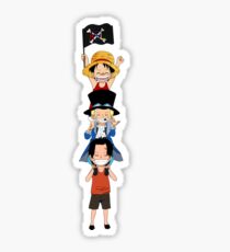 Ace, Sabo and Luffy Sticker