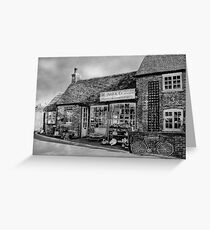 W. Pond Ironmongers Greeting Card