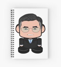 Bosu POLITICO'BOT Toy Robot Spiral Notebook