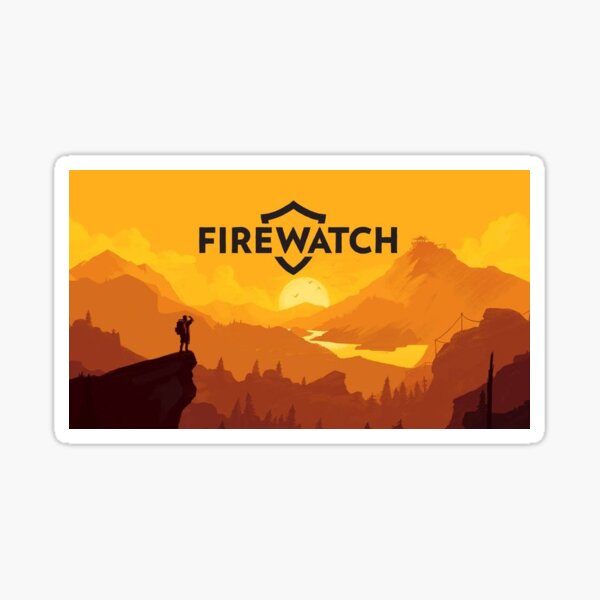 Firewatch game logo sticker - moplawave