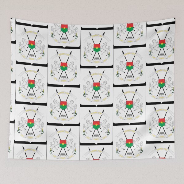 Item preview, The Coat of arms of Burkina Faso designed and sold by romeobravado.