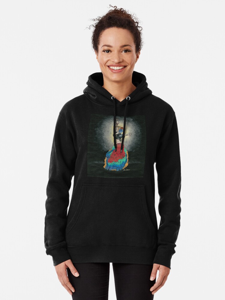 Alternate view of Tribal Style Pullover Hoodie