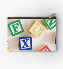 ABC Blocks spell "FUN" Studio Pouch
