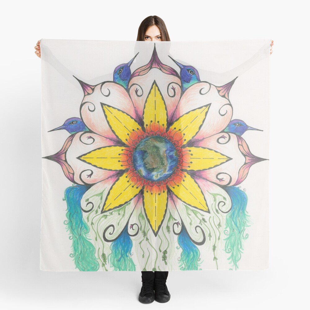 Symphony of Summer Scarf