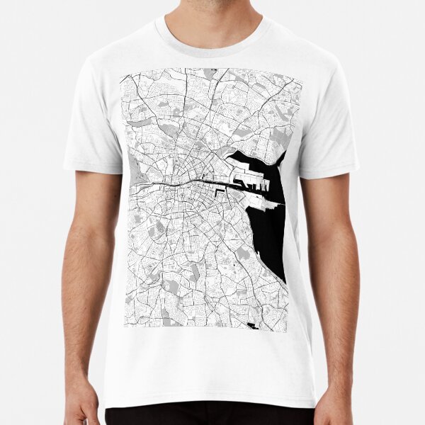Dublin Toner Poster Premium T-Shirt