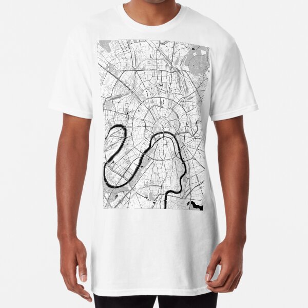 Moscow Toner Poster Long T-Shirt