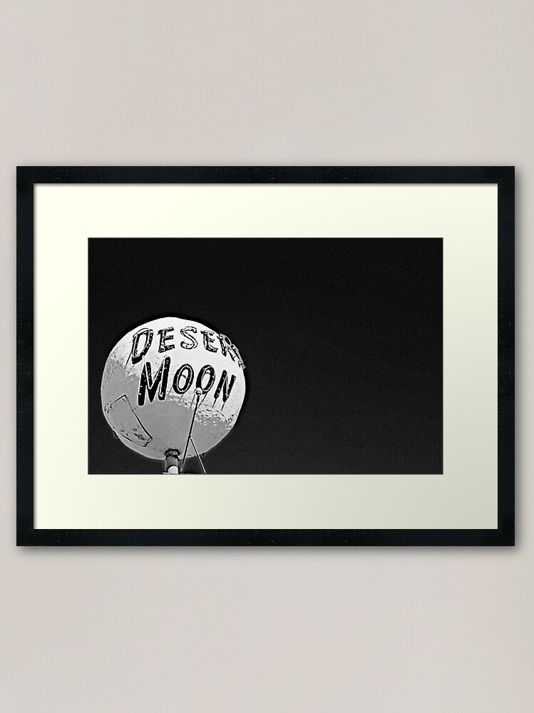 Alternate view of The Desert Moon Framed Art Print