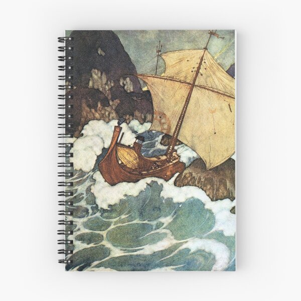 Artikelvorschau, Sindbad der Seefahrer - 1001 Nacht - Edmund Dulac entworfen und verkauft von forgottenbeauty.