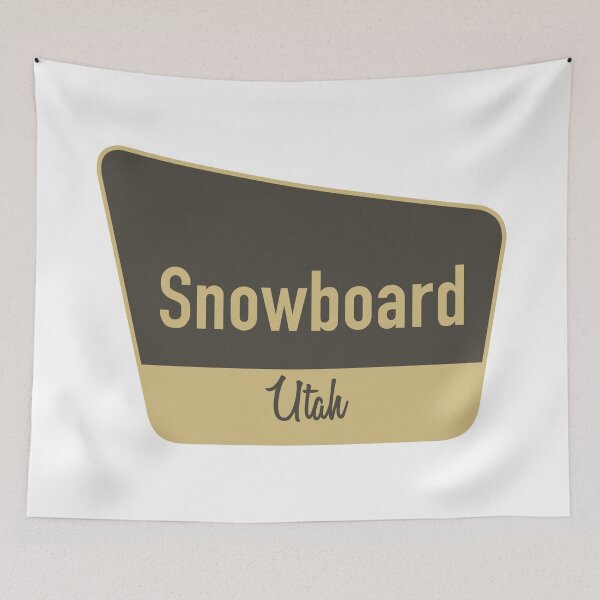 Item preview, Snowboard Utah designed and sold by ChasingGnarnia.