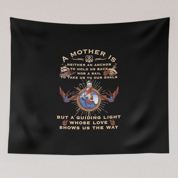 Item preview, A mother is ..... a guiding light designed and sold by labelschmiede.