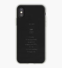 RM- Mono (2018 Mixtape Black Version) iPhone Case