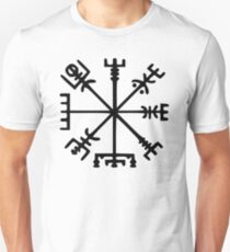Vegvísir (Viking Compass) Unisex T-Shirt